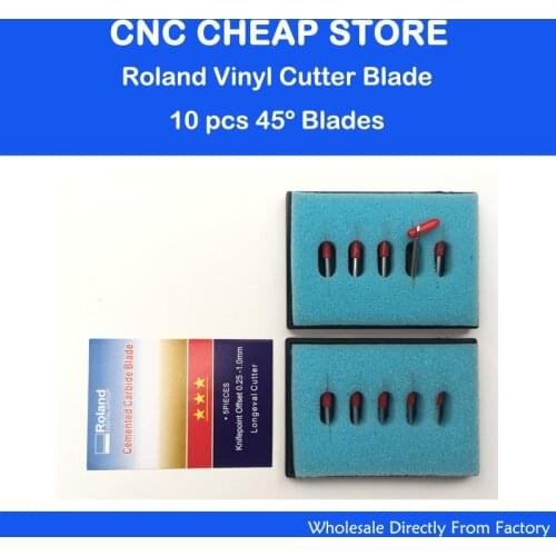 2sets(10pcs)/Lot 45 Degree High Quality Roland Blades General Lettering knife for Roland Cutting Plotter Vinyl Cutter Blades