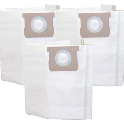 3 Pack of Vacuum Bags for Shop Vac 5 to 8 Gallon Vacuum Cleaners, Replaces Part 90661 906-61 9066100