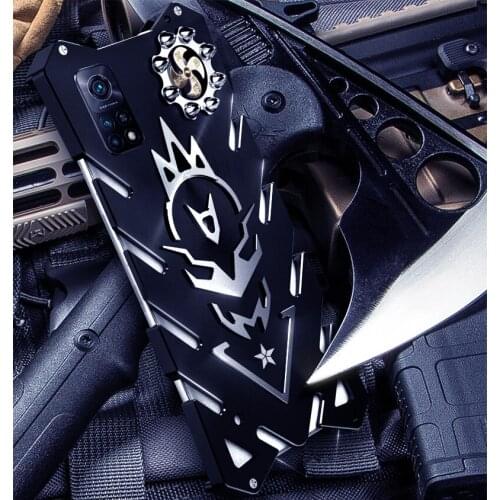 3D Aluminum Armor Thor Case For Xiaomi Redmi K30S Case Cover The Flash Iron Man Phone Protective Shell Skin Bag