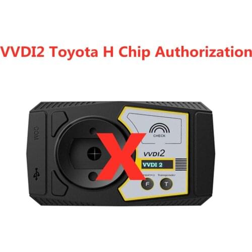 Xhorse VVDI2 Prepare T-oyota H Chip Activation Authorization