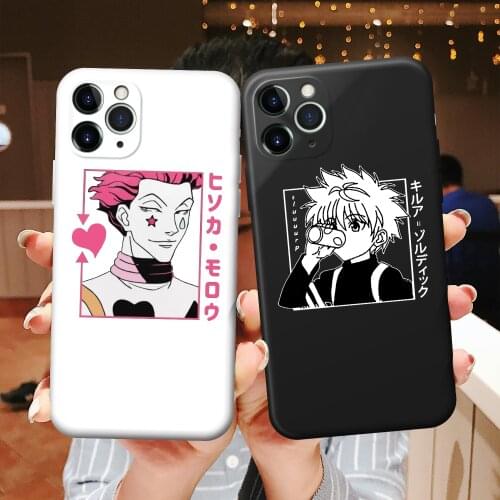 Hunter X Hunter Killua Zoldyck Anime Phone Cover For iPhone 12 11 Pro Max X XS XR Max 7 8 7Plus 8Plus SE Soft Candy Case Fundas