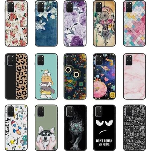 Phone Case For Samsung Galaxy S20 plus / S20+ Anti-knock Delicate Painted Waterproof Dirt-resistant Shockproof Back Cover