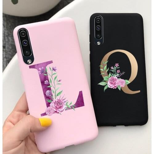 For Samsung Galaxy A30s Case SM-A307F Silicone Soft TPU Cute Slim Letters Cover For Samsung A30s A 30 s A307F Phone Cases Bumper