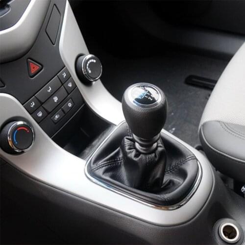 For Chevrolet Chevy Cruze 2009-2015 MT Handle Gaiter Boot Cover Case 5 6 Speed Car Gear Shift Knob Lever Stick