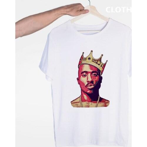 Tupac 2pac Hip Hop Swag harajuku Streetwear T-shirt O-Neck Short Sleeves Summer Casual Fashion Unisex Men And Women Tshirt