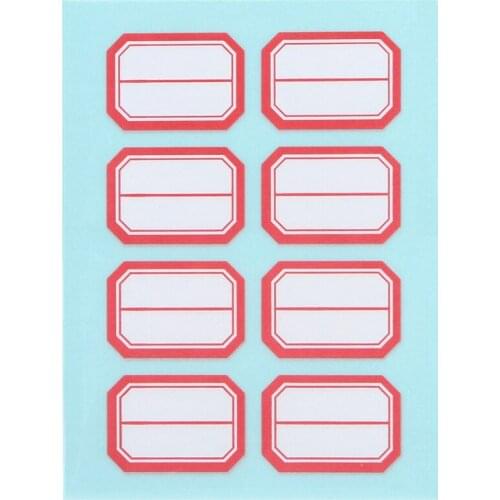 DL7189 Sticker sticker self adhesive White label Strong viscosity Easy to clean Office supplies Stationery office supplies for