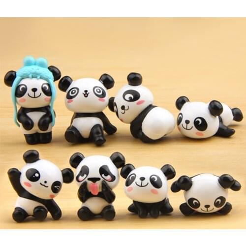 Cartoon Panda Refrigerator Magnet Home Fridge Stickers Calendar Photo Decor