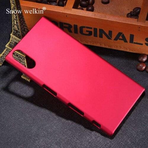 Snow Welkin New Luxury Rubberized Matte Plastic Hard Case Cover For Sony Xperia XZs / XZs Dual G8231 G8232 Back Phone Cases