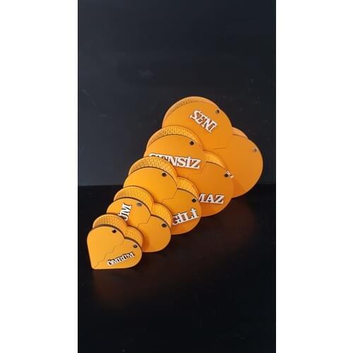 Tude Orange Heart Set Box