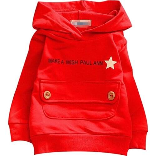 2015 children autumn outfit T-shirt Boys and girls cotton long sleeve sweater Baby boys hoodies and sweatshirts 0-3 year