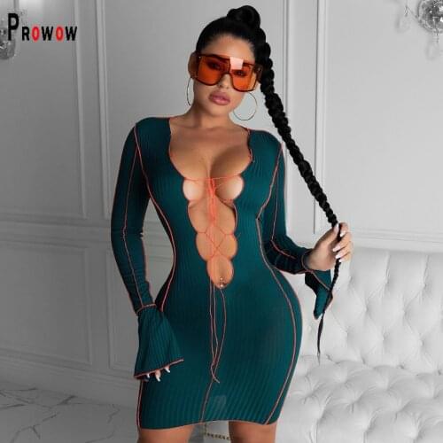 Prowow Fashion Tight Dresses