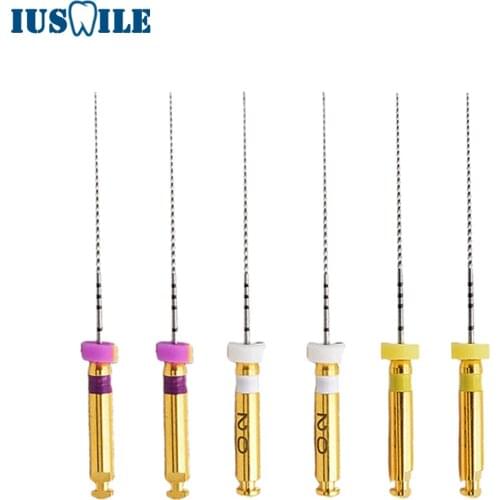 Dental Instrument Flexible Niti Path Glide Files Endo Rotary Endodontic Files For Root Canal Cleaning