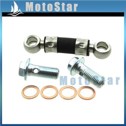 Engine Oil Cooling Pipe Line Jumper Banjo Set For Daytona Anima 150cc 190cc FDX FLX FE Engine