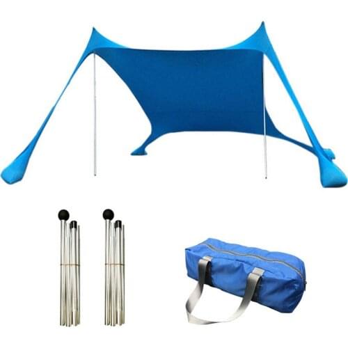 Beach Camping Awning Waterproof Sun Shelter Sunshade Outdoor Garden Pool Shades Sail Awning Camping Shade Cloth