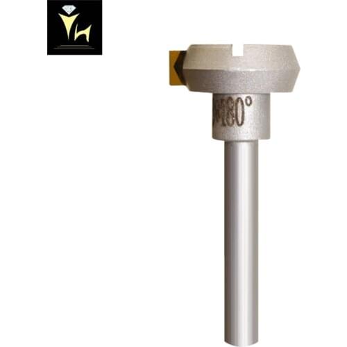 Yuhe diamond tools MCD flat 180 milling cutter for gold silver platinum flywheel diamond tools