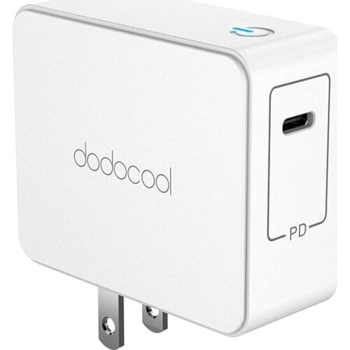 Dodocool 45W USB Type C Charger Fast Type-C Wall Charger Mobile Phone PD Charger for MacBook / iPhone X/8 / Samsung Galaxy S8