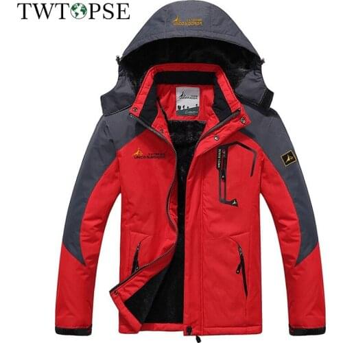 TWTOPSE Winter Women Waterproof Sport Jacket Warm Skiing Snowboarding Cycling Fishing Windproof Hiking Camping Fleece Coat 2019