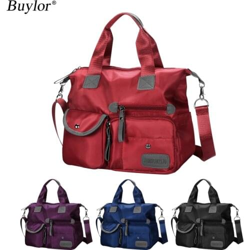 Buylor Handbags for Women Designer Luxury Ladies Shoulder Bag Waterproof Crossbody Bag Large Capacity Tote-Handle Messager Bag
