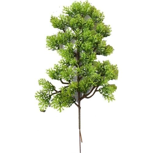 1Pc Plastic Fake Artificial Pine Cypress Plant Bonsai Stage Party Home Office Desktop Garden Balcony Decor Photography Props