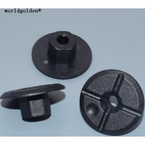 Worldgolden 100pcs plastic fasteners Splash Shield Clip for benz Mercedes#2019900050