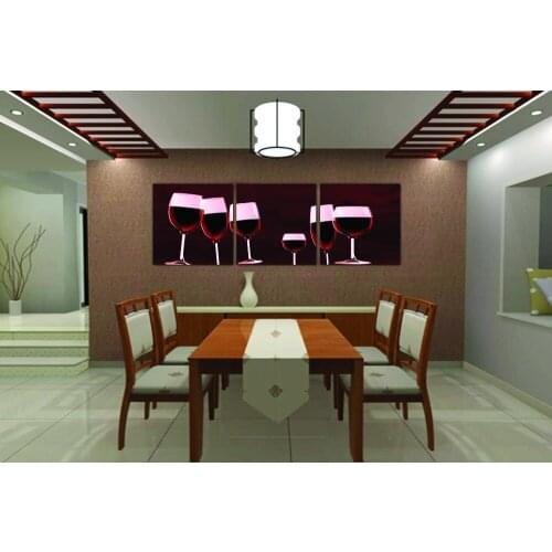 3 Piece Free Shipping Hot Sell Modern Wall Painting Wine grapes Home Decorative Art Picture Paint on Canvas Prints