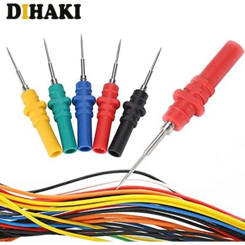 5pcs Acupuncture probes with 20 Pins Automotive Diagnostic Test Accessories Handheld Oscilloscope Set Acupuncture Repair Tool