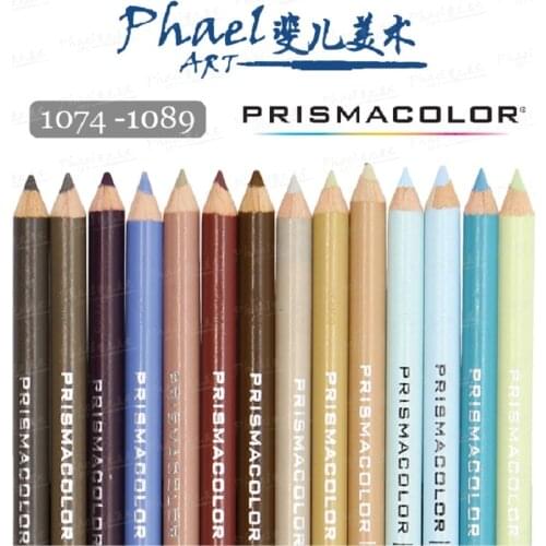 American Prismacolor Fresh Color Oily Colored Pencil Single PC1074-1089 Lapices Colores Pasteles Abacus Metalicos Art Lapiceros