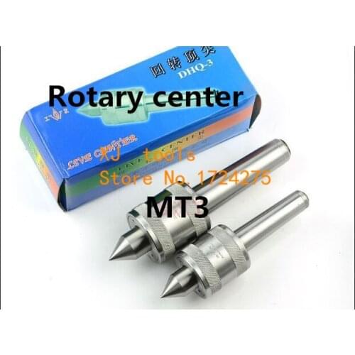 Free shipping for GY Precision live center MT3 diameter live center for lathe machine Revolving Centre