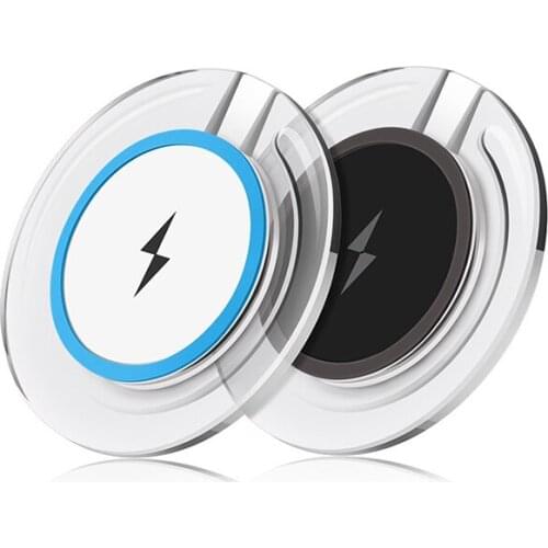 Wireless Charging Dock For Samsung S8 Plus S6 Edge Wireless Charger Charge For iPhone 8 Plus X Mobile Phone Charge Dock