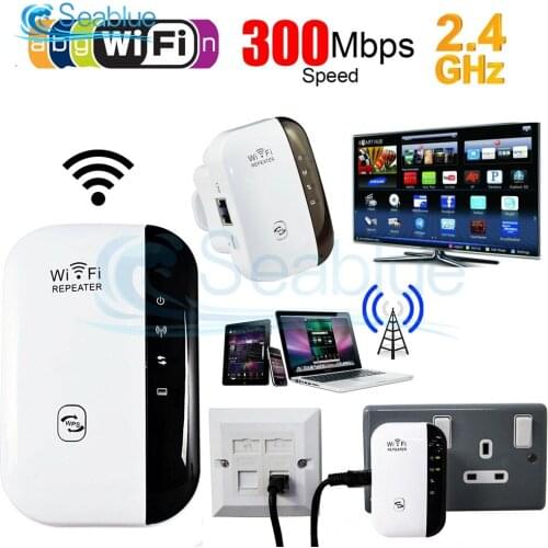 Wireless Wifi Repeater Wifi Range Extender Router Wi-Fi Signal Amplifier 300Mbps WiFi Booster 2.4G Wi-Fi Ultraboost Access Point