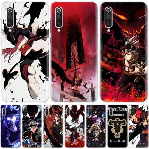 Black Clover Asta Anime Silicon Phone Case For Xiaomi Redmi Note 10 9 8 9S 8T 7 6 5 6A 7A 8A 9A 9C Pro Customized Cover Coque