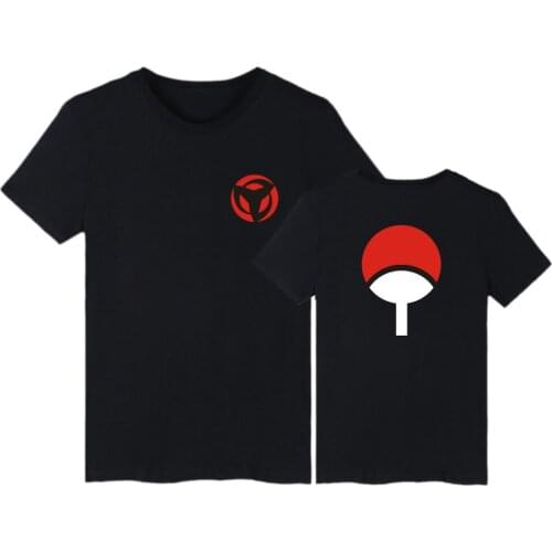 Hot Fashion Latest Anime T Shirt Short Sleeve T-Shirt For Men & Women Unisex O-Neck Shirts Uchiha Family Brand Clothing