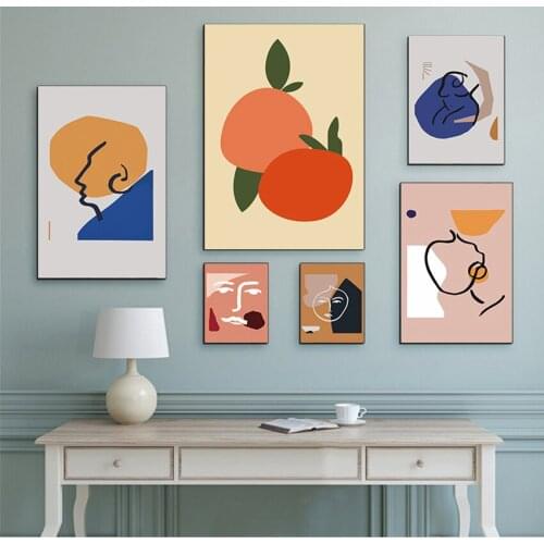 Wall Art Pictures Nordic Home Decoration Painting Canvas Poster Matisse Famous Posters And Prints Abstract Body Line Drawing