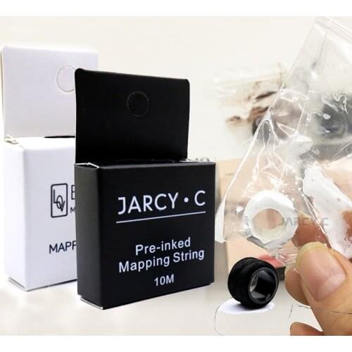 Mapping String White Microblading Kit Brow Pre-Inked Dipped Tattoo Pmu Line Thread Permanent Makeup Positioning Eyebrow Tool