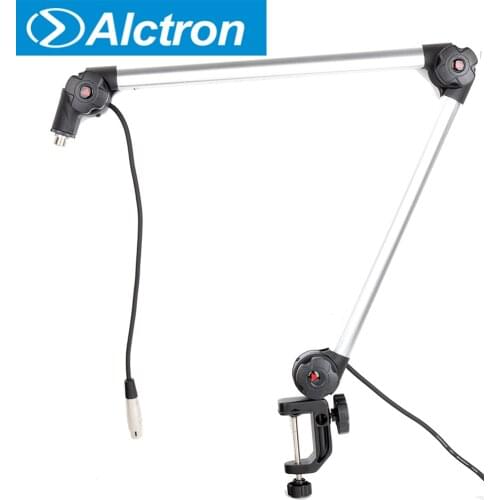 Alctron MA614 professional luxury broadcasting mic stand, angle and height adjustable function, firm and stable
