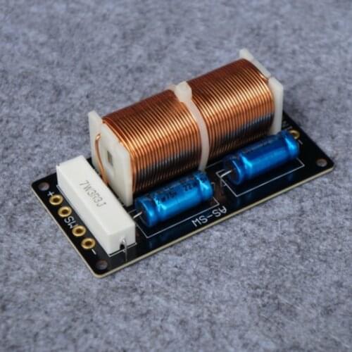 Professional Subwoofer Bass Crossover 350Hz 300W Speaker Frequency Divider DIY Two Way Audio Filters Replacement Speakers Parts