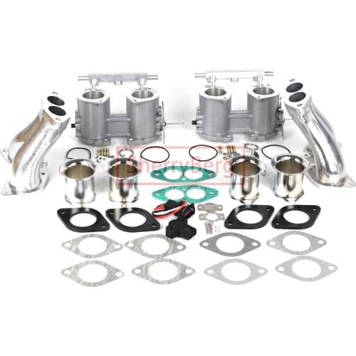SherryBerg 40MM 40IDF TBS Throttle Bodies SET Air Horns Mainfold.. Jenvey IDF Style Carb 84mm Height TFP40I Rep. Weber Dellorto