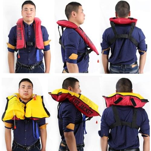 Automatic Inflatable Life Jacket Professional Adult Swimming Fishing Life Vest Swimwear Water Sports Swimming Life Jacket