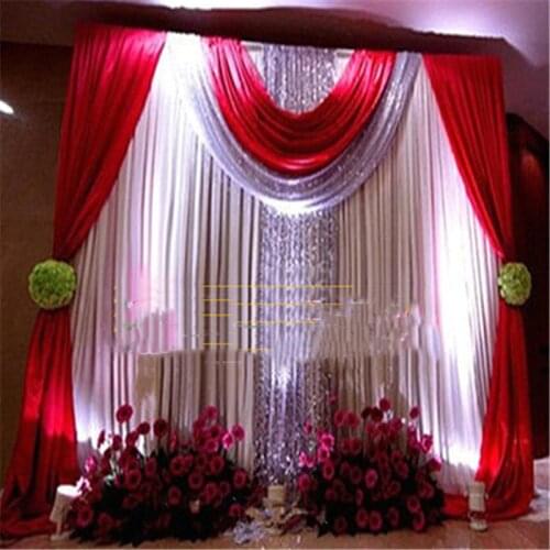 Wedding Background Frame Props Event & Party Decoration Metal Steel Pipe Backdrop Stand Arch Telescopic Pole Yarn Truss