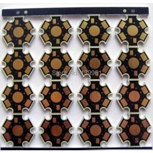 50pcs 20mm aluminum star board for 1W 3W High power Leds
