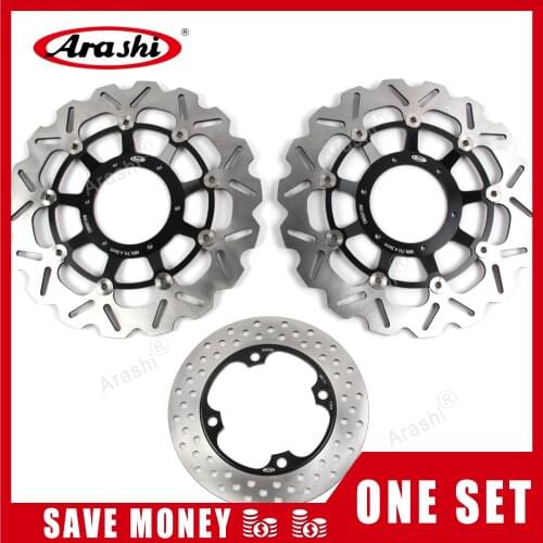 Arashi 1 Set For HONDA CBR600RR 2003 - 2015 Front Brake Disks Rear Brake Disc Rotors CBR600 CBR 600 RR 600RR 2004 2005 2006 2007