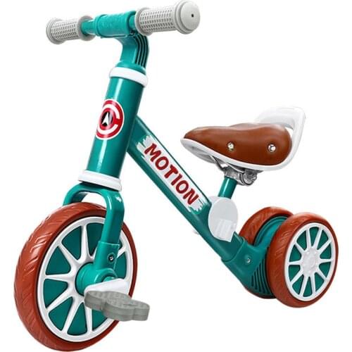 Childrens Balance Car Without Pedals 2-4 Years Old Sliding Baby Child Scooter Dual-Purpose Multi-Function Bicycle Toddler Toys