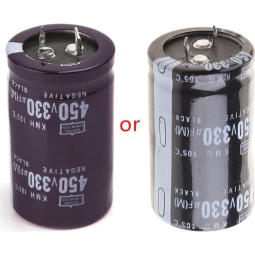 Electric Welder 450V 330uF Aluminum Electrolytic Capacitor Volume 30x50 Hard Foot N1HF