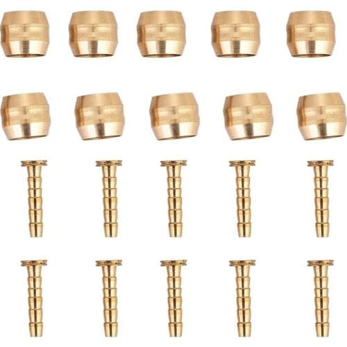 ELOS-10 Set Hydraulic Disc Brake Hose MTB Mountain Bike Bicycle Olive Connector Insert for Shimano BH59 Replacement Part