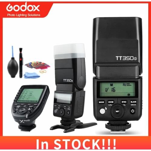 Godox Mini Speedlite TTL TT350S High Speed 1/8000s GN36+2.4G wireless Power Trigger Xpro-S For Sony Camera W/Free Gift