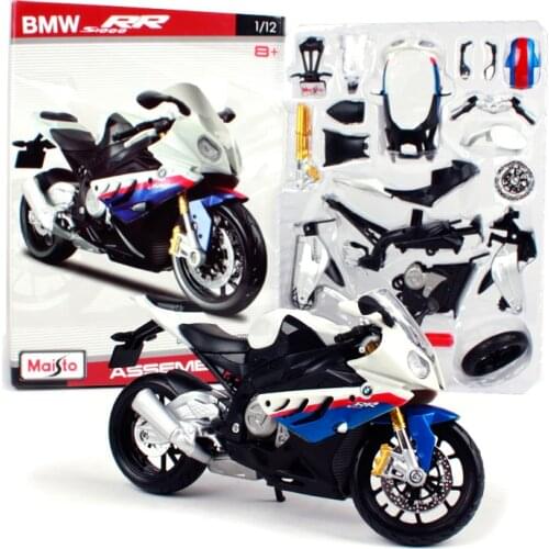 Maisto 1:12 BMW S 1000 RR tomahawk Assembly DIY MOTORCYCLE BIKE Model Kit NEW ARRIVAL 39191