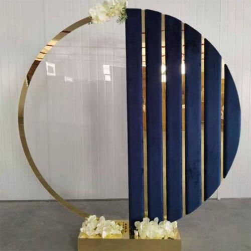 The Round Circular Backdrop Panel For Luxury Wedding Scene Ceremonies Reception