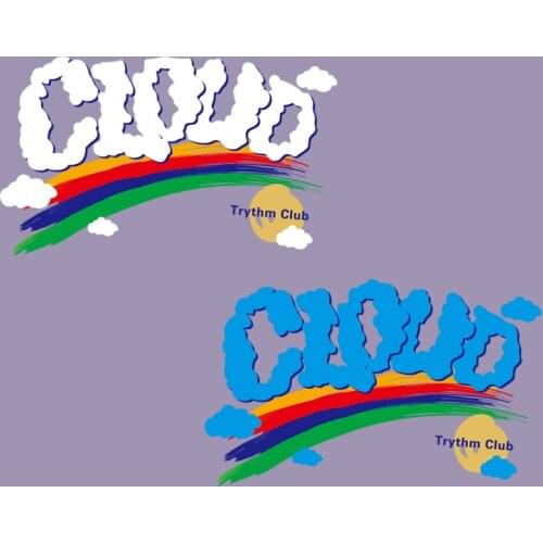 Summer T-shirt solid color short-sleeved handmade DIY rainbow LGBT crowd clothing heat transfer sticker iron patch