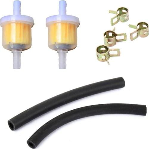 62mm Motorcycle Fuel Filter Gasoline Hose Clip Filter Upgrade Kit For Parking Fuel HeatingHeater Diesel Gasoline Fuel Oil Filter