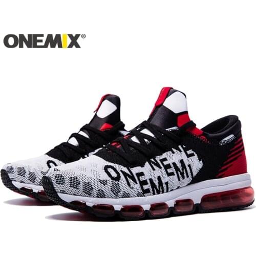 ONEMIX Mens Running Shoes Outdoor Damping Sport Lightweight Walking Sneakers hot sale